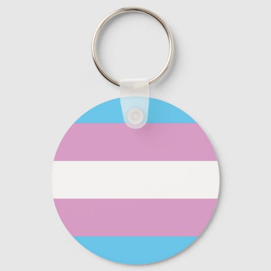 Trans Pride-vlag - (2) Sleutelhanger (Voorkant)