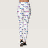 Trans Pride Vlag Chai Leggings (Achterkant)