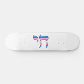 Trans Pride-vlag Chai Persoonlijk Skateboard (Horizontaal)