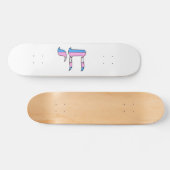 Trans Pride-vlag Chai Persoonlijk Skateboard (Horizontaal)