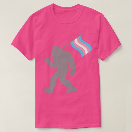 Trans Pride Vlag Monster Transgender T-shirt (Design voorkant)