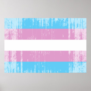 Trans Pride-vlag Poster