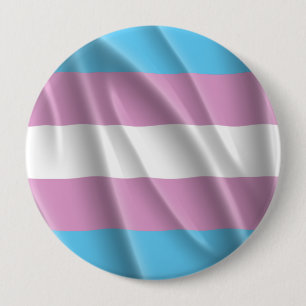 TRANS PRIDE VLAG WAVY DESIGN - 2014 PRIDE RONDE BUTTON 4,0 CM