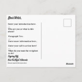 Trans-rechten staan onder Briefkaart (Achterkant)