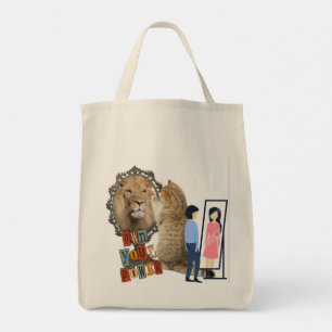 Trans-rechten zijn mensenrechten, eigen macht tote bag