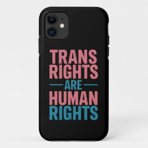 Trans Rechten Zijn Mensenrechten Transgender Pride Case-Mate iPhone Case