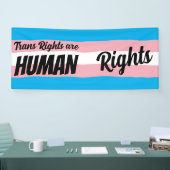 Trans Rights Are Human Rights Spandoek (Beurs)