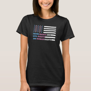 Trans Rights zijn Burgerrechten zijn Mensenrechten T-shirt