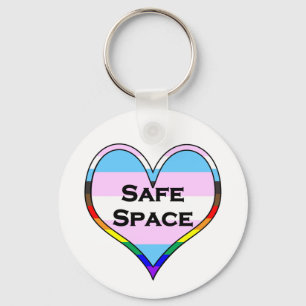Trans Safe Space Sleutelhanger
