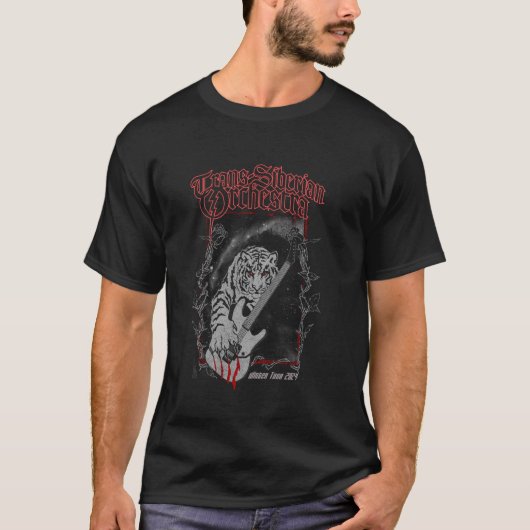 Trans-Siberian Orchestra u2013 Tijger T-shirt (Voorkant)