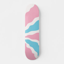 trans spiraal stijl skateboard