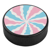 trans spiral design hockey puck (3/4)