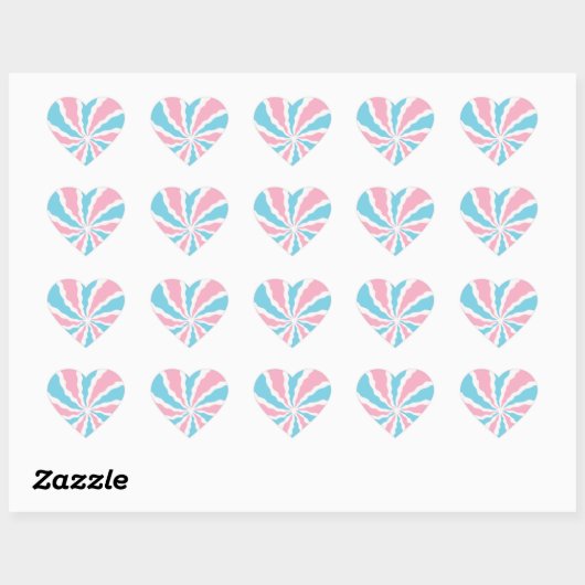 Trans swirl sticker sheet (Vel)