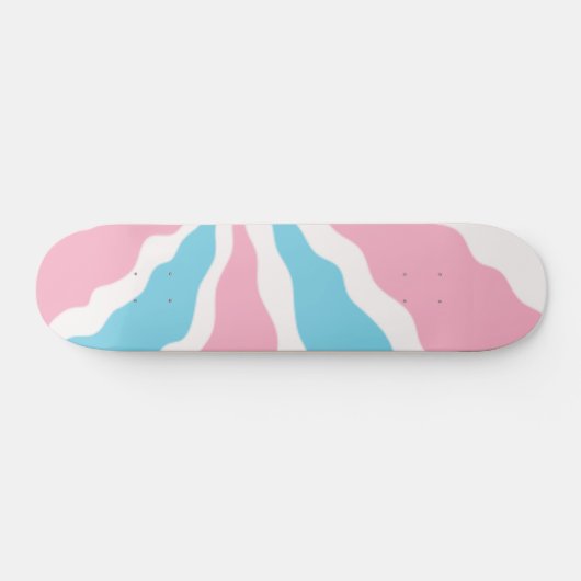 trans swirl style skateboard (Horizontaal)