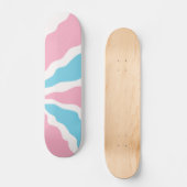 trans swirl style skateboard (Voorkant)