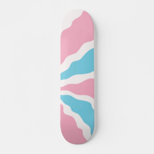 trans swirl style skateboard (Voorkant)
