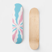 trans swirl style skateboard (Voorkant)