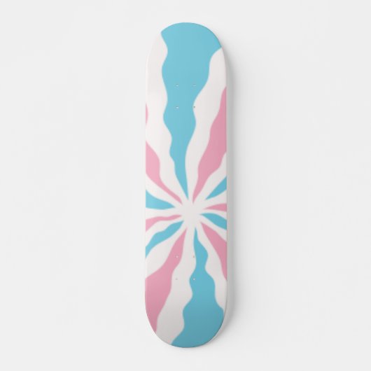 trans swirl style skateboard (Voorkant)