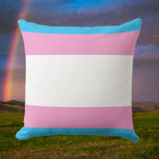 Trans Troost Pride Kussen (Creator heeft geüpload)