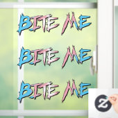 Trans trots bijt me raamsticker (Huis)