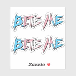 Trans trots bijt me sticker