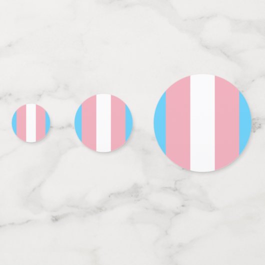 Trans trots! confetti (Achterkanten)