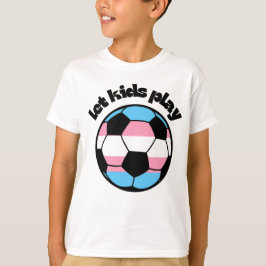 trans trots voetbal t-shirt