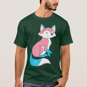 Trans Vlag Kleuren Transseksueel LGBT Voor Pride T T-shirt