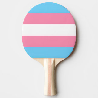 Trans vlag pingpongbat tafeltennisbatje