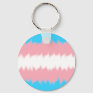 Trans Vlag Sleutelhanger