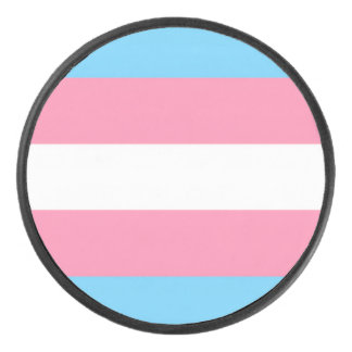 Trans vlag stijl Puck