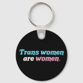 Trans Vrouwen zijn vrouwen Sleutelhanger (Voorkant)