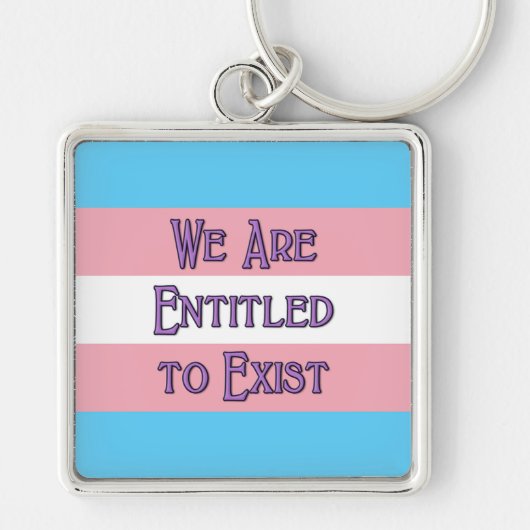 Trans wij zijn... sleutelhanger (Voorkant)