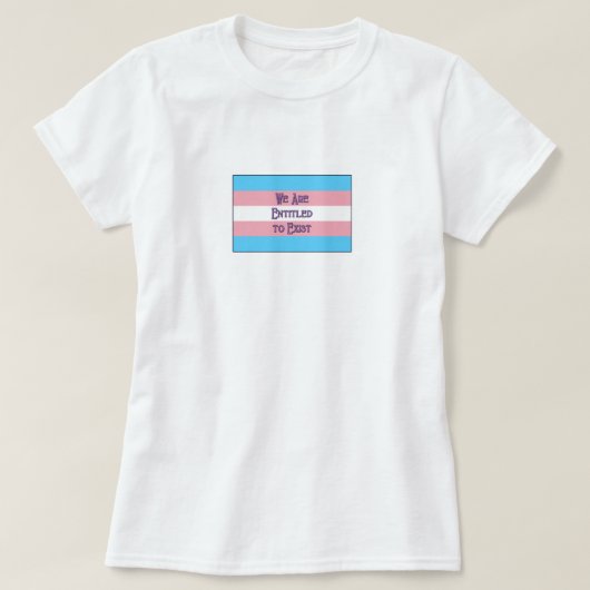 Trans Zijn Wij... T-shirt (Design voorkant)