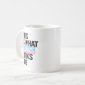 Trans - Zo ziet Trans eruit - LGBTQ Ri Koffiemok (Voorkant links)