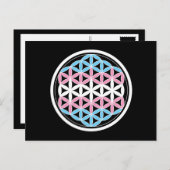 tranSacred geometrie Briefkaart (Voorkant / Achterkant)