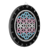 tranSacred geometrie Dartbord (Voorkant Links)