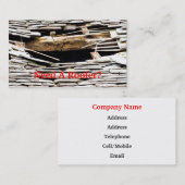 TRANSACTIES, DAKBEDEKKING VISITEKAARTJE (Voorkant / Achterkant)