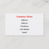 TRANSACTIES, DAKBEDEKKING VISITEKAARTJE (Achterkant)