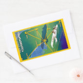 Transadriatica Navigazione Aerea Rechthoekige Sticker (Envelop)