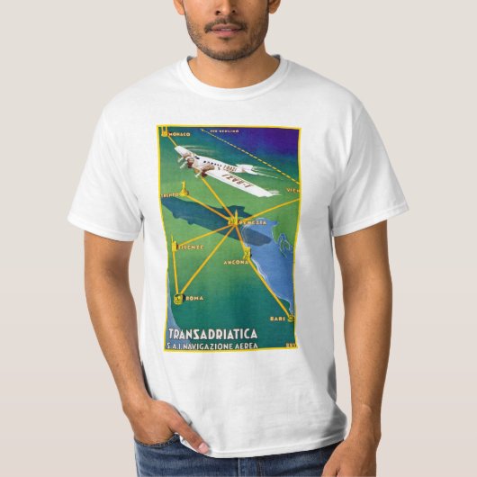 Transadriatica Navigazione Aerea T-shirt (Voorkant)