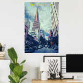 TransAmerica Pyramid Poster (Thuiskantoor)