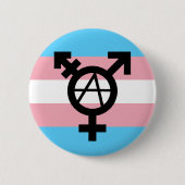 Transanarchy Flag Button (Voorkant)