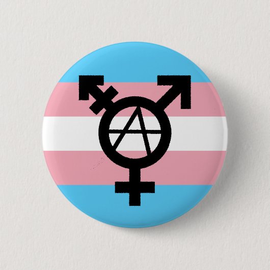 Transanarchy Flag Button (Voorkant)