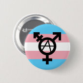 Transanarchy Flag Button (Voorkant /achterkant)