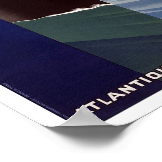 Transatlantique vintage poster (Hoek)