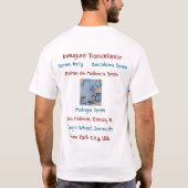 Transatlantische dromers - mannen aan shirt (Achterkant)