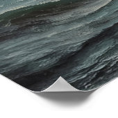 Transatlantische stoomboot van de SS Alaska Guion  Poster (Hoek)