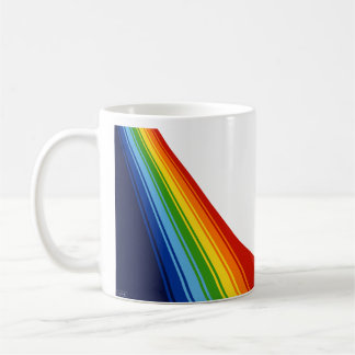 Transbrasil klassieke regenboogstaartkleuren koffiemok
