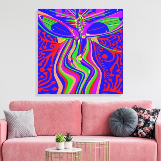 Transcendence Evolution Canvas Afdruk (Insitu (Woonkamer))